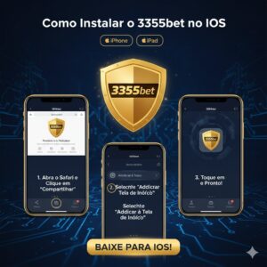 Como Instalar o 3355bet no iOS (iPhone e iPad)